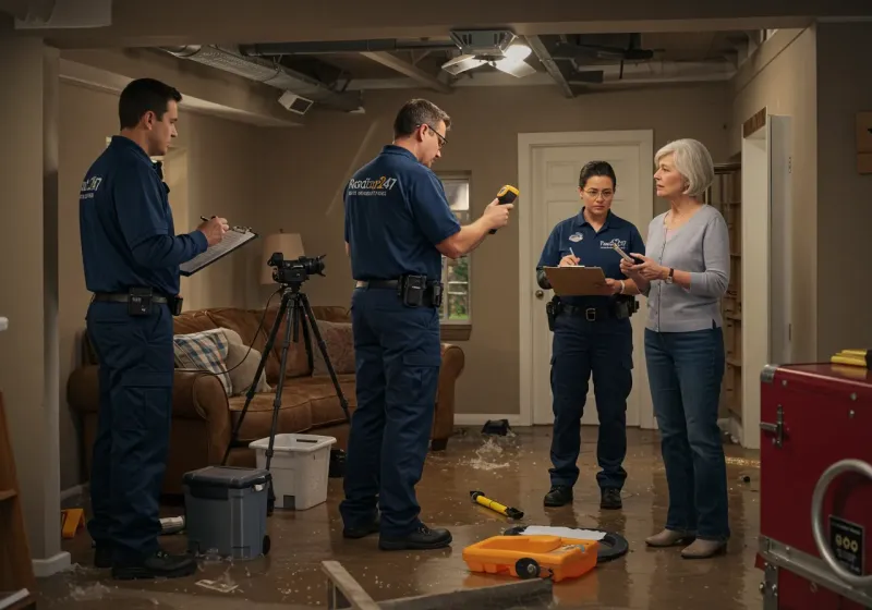Water Damage Assessment and Insurance Documentation process in Franklin County, TX